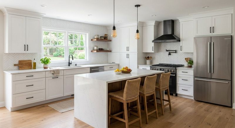 Galley Kitchen Remodeling in Conroe, TX